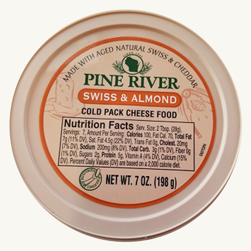 Pine River Cheese Spreads - Swiss Almond